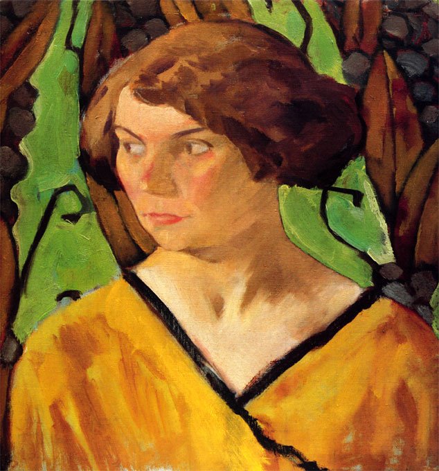 Madchenbildnis de Koloman Moser