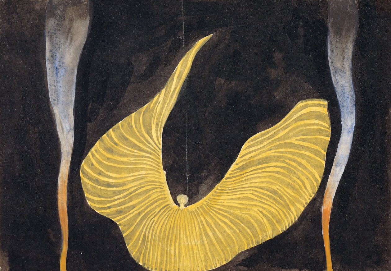 Loïe Fuller na Dança O Arcanjo, 1902 de Koloman Moser