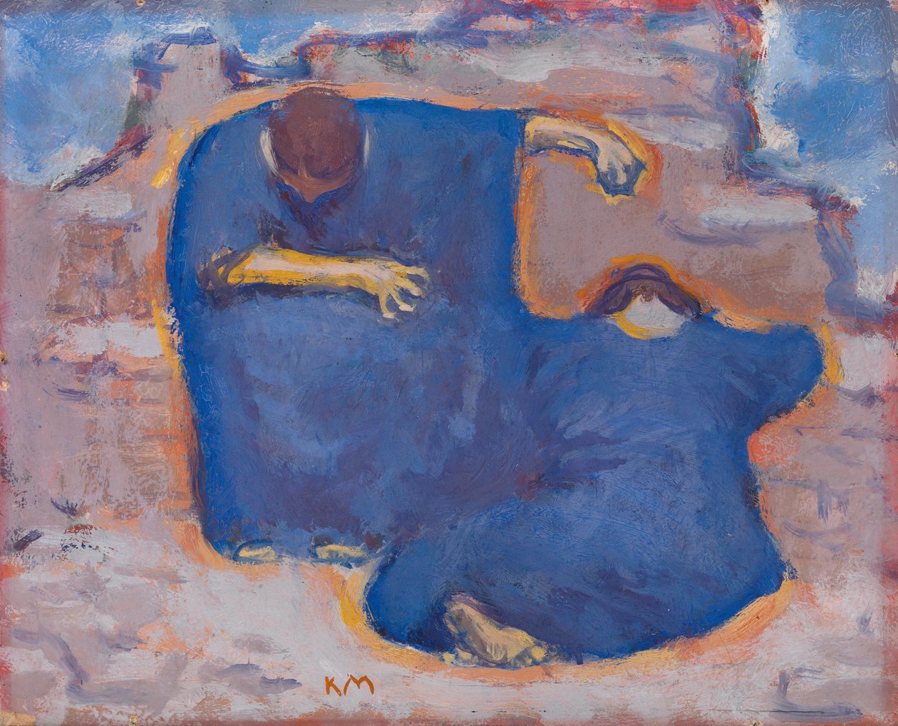 Mulheres de luto de Koloman Moser