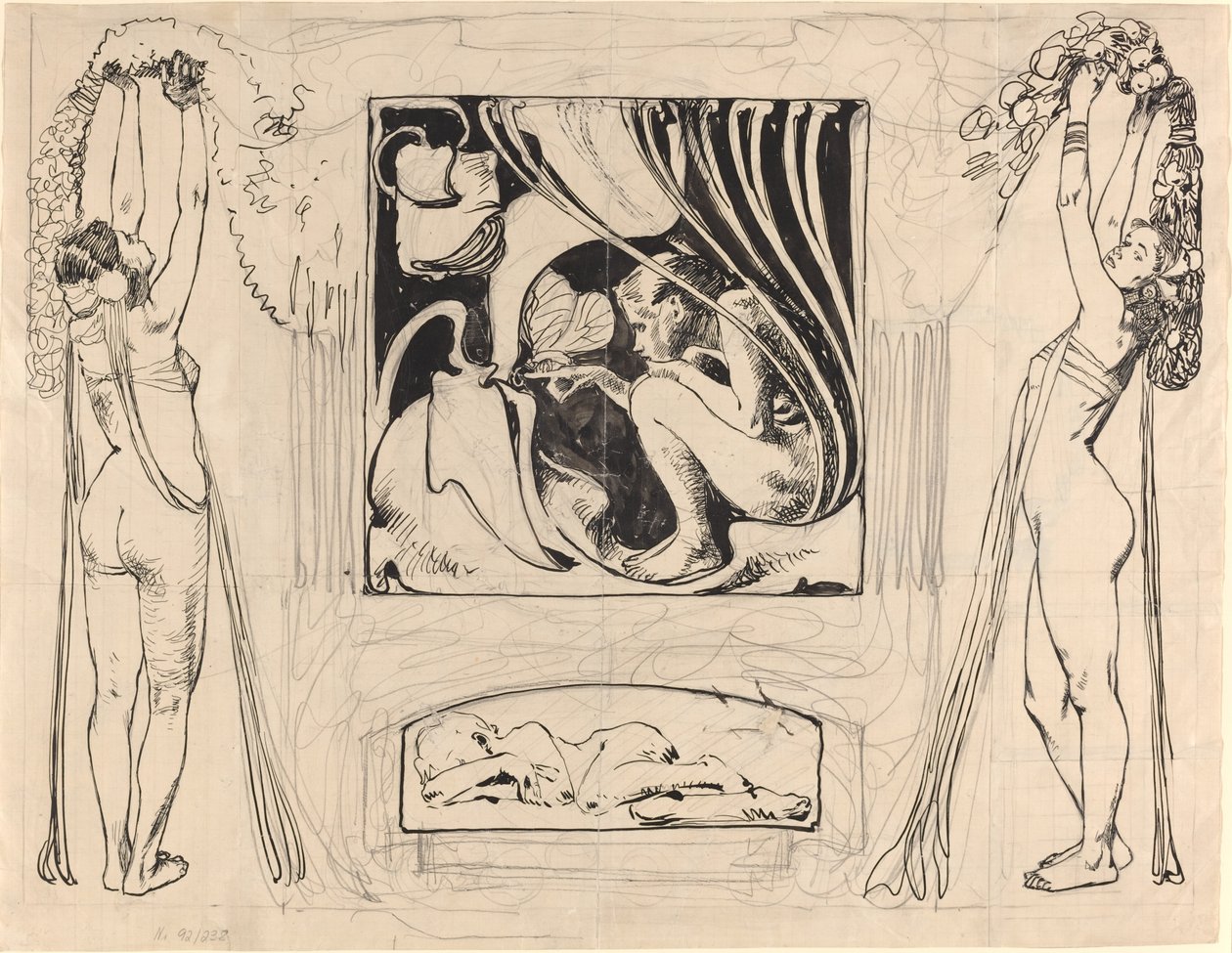Alegoria do verão de Koloman Moser