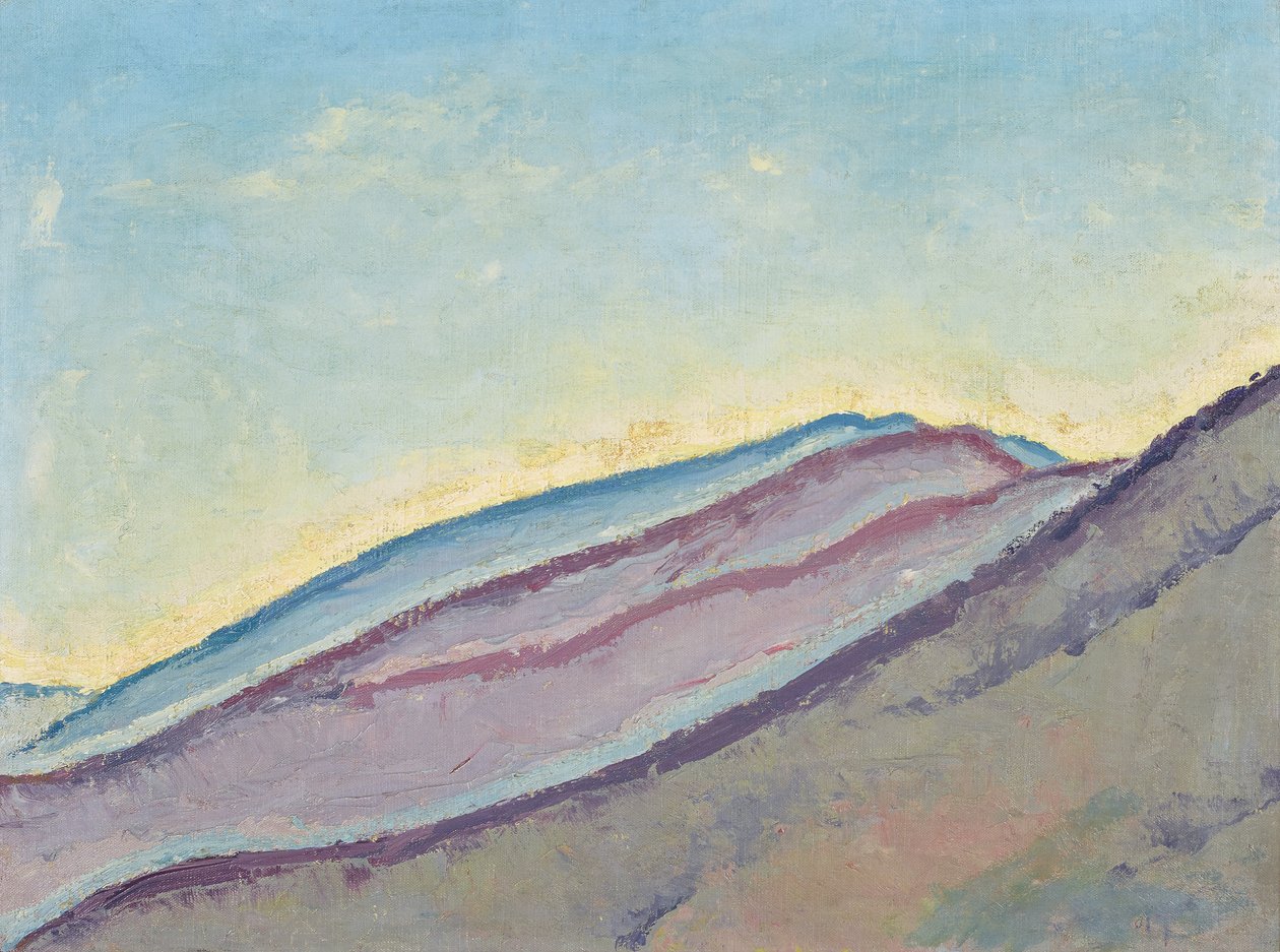 encostas das montanhas de Koloman Moser