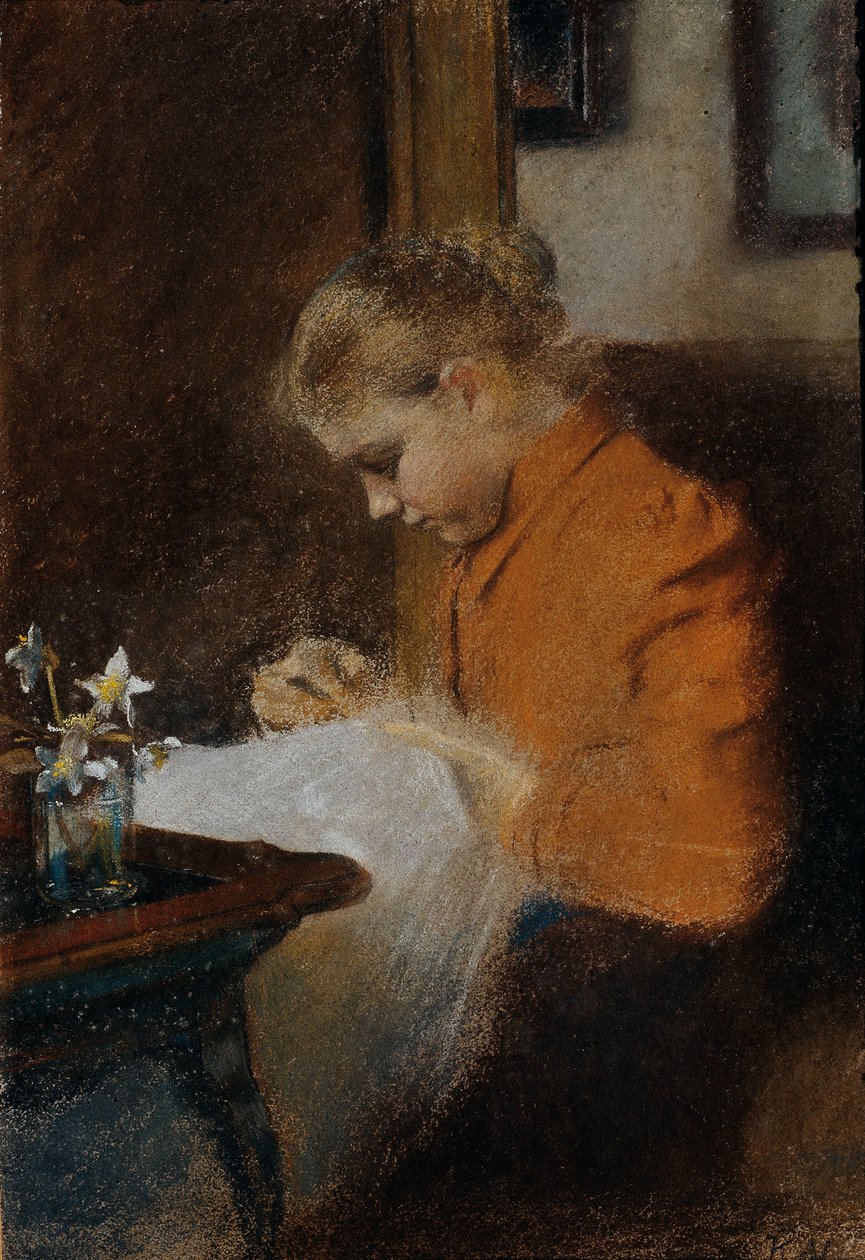 Leopoldine Steindl-Moser, irmã do artista de Koloman Moser