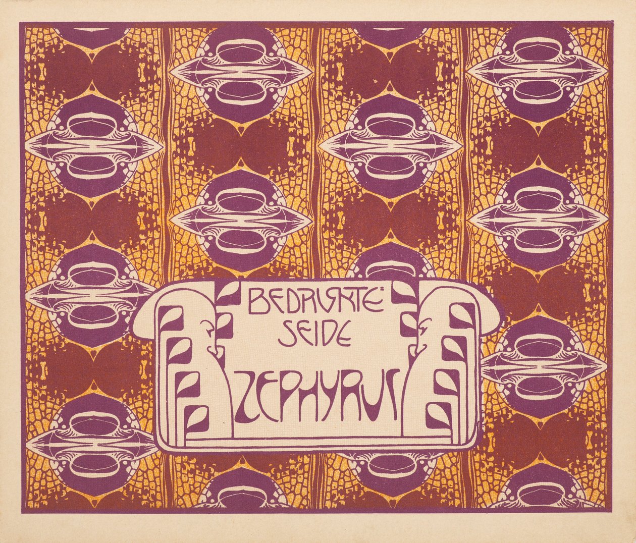 Impresso Silk Zephyr, 1901. de Koloman Moser