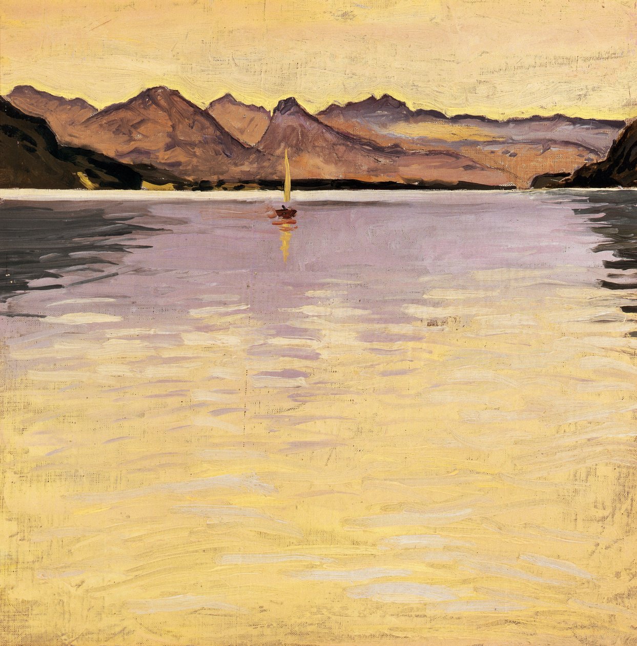 Wolfgangsee - Lago Wolfgang ... de Koloman Moser