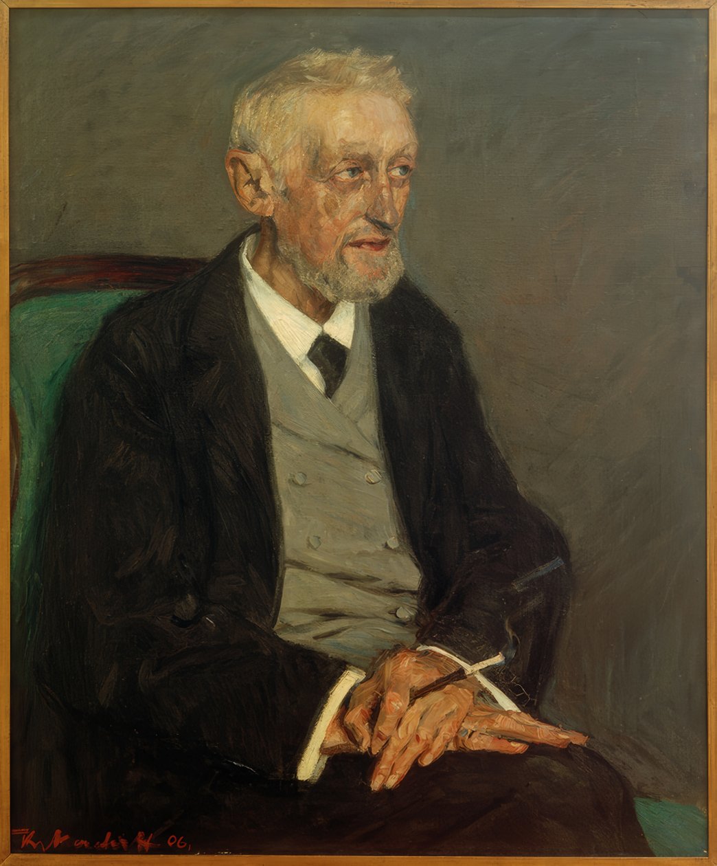 O pai do artista de Konrad von Kardorff