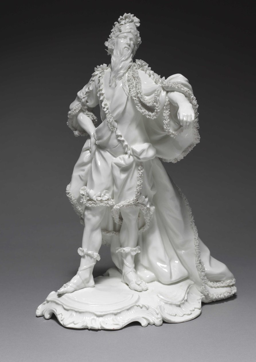 Oceanus, Fábrica de Porcelana Frankenthal, Alemanha, c.1765 de Konrad Linck