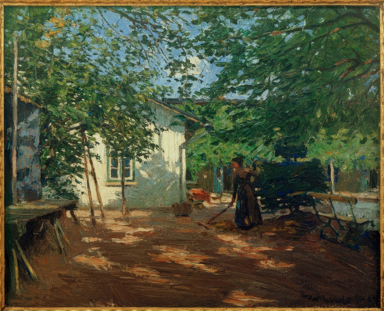 Restaurante em Kappeln de Konrad von Kardorff