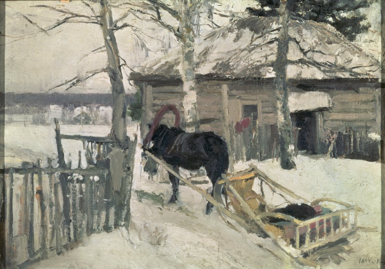 Inverno de 1894 de Konstantin Alekseevich Korovin