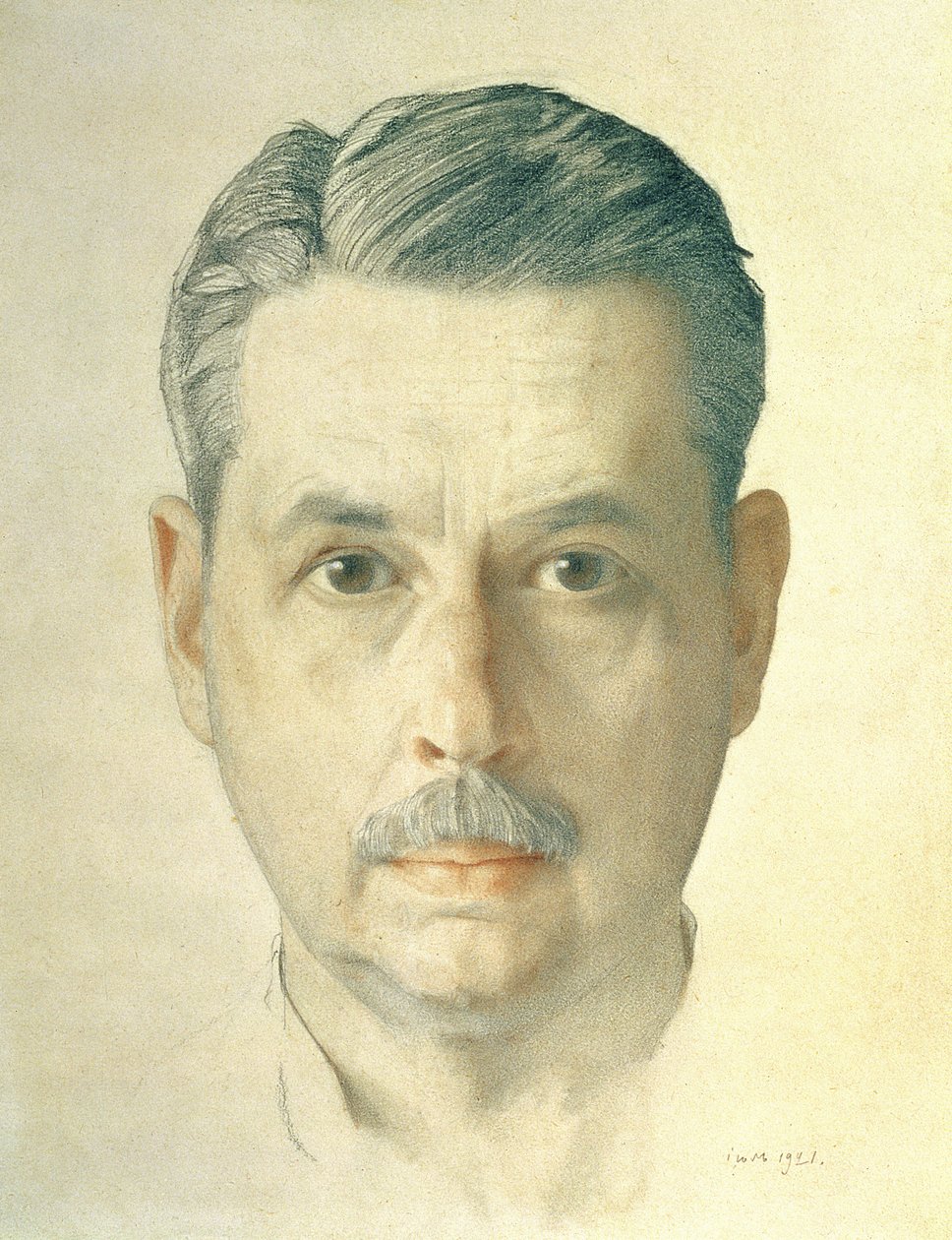 Auto-retrato, 1921 de Konstantin Andreevic Somov