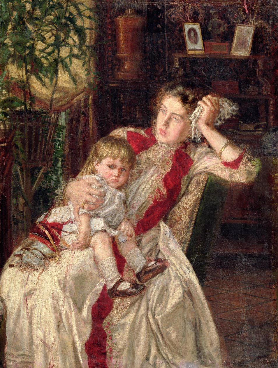 Briga de Família, 1890 de Konstantin Apollonovich Savitsky