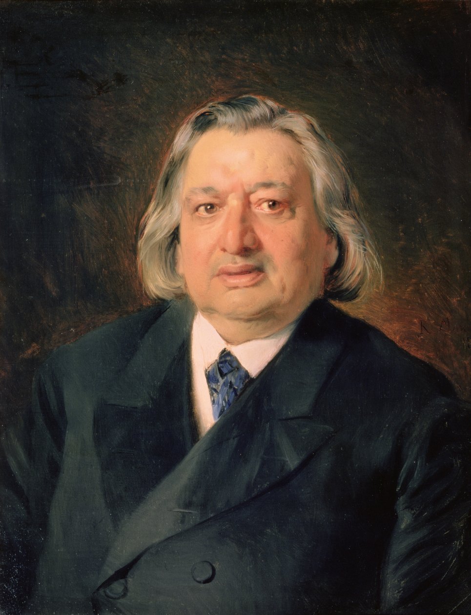 Retrato de Ossip Petrov (1807-78), 1870 de Konstantin Egorovich Makovsky