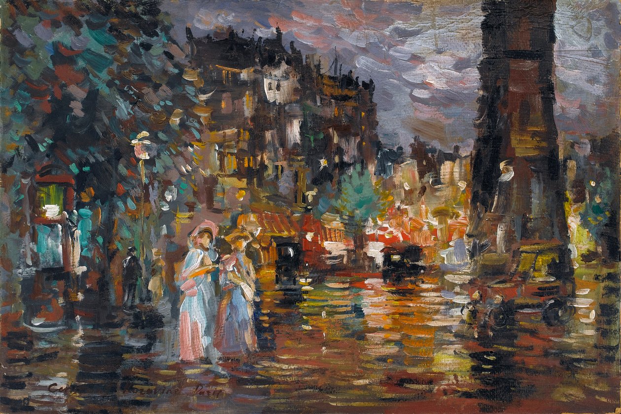 Paris de Konstantin Alekseevich Korovin