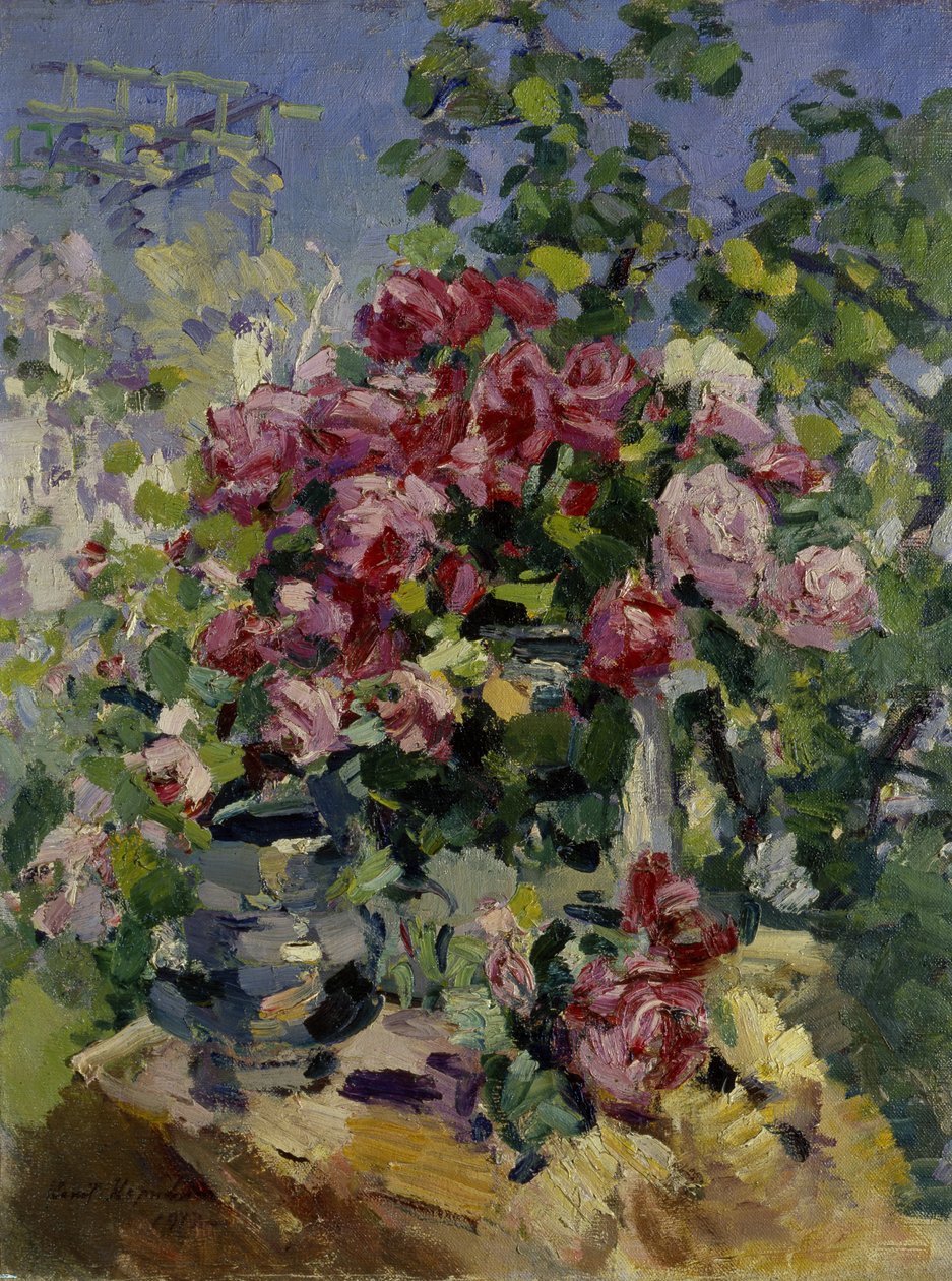 Rosas, 1917 de Konstantin Alekseevich Korovin