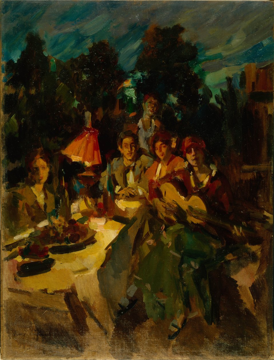 Noite do sul de Konstantin Alekseevich Korovin