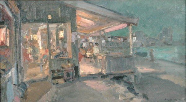 Casa de Chá na Crimeia de Konstantin Alekseevich Korovin