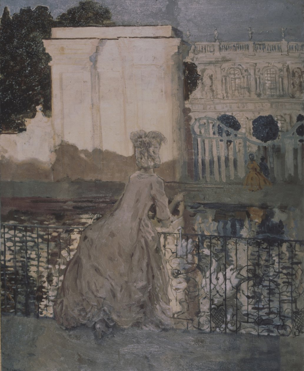 Senhora na lagoa de Konstantin Andreevic Somov