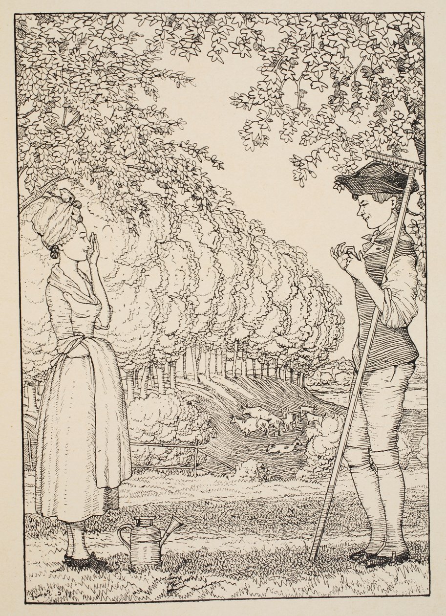O feliz acordo, 1918 de Konstantin Andreevic Somov