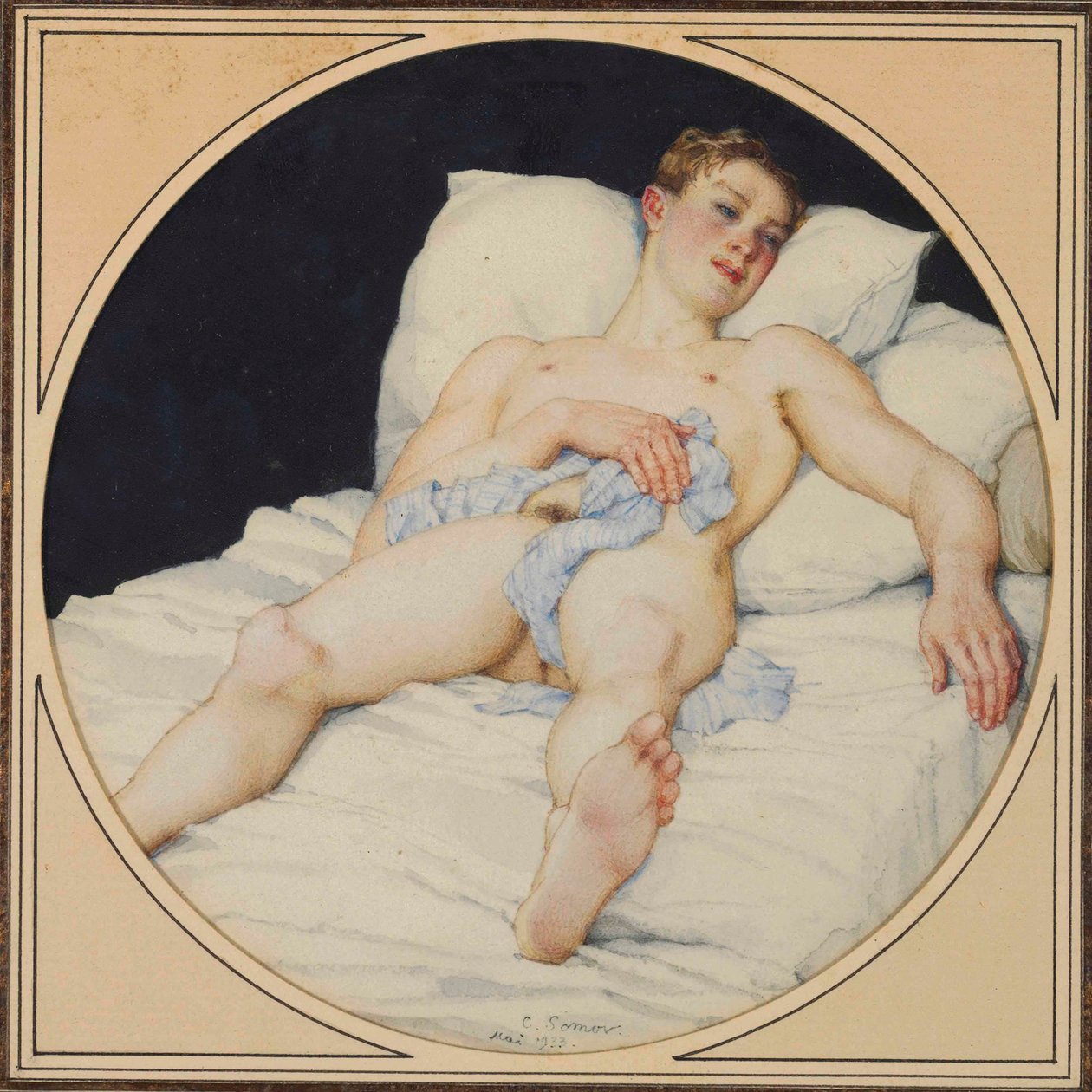 O resto, 1933. de Konstantin Andreyevic Somov