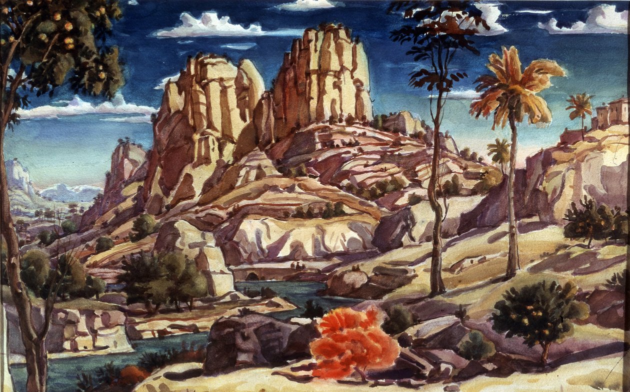 Recolecção de Mantegna de Konstantin Bogayevsky