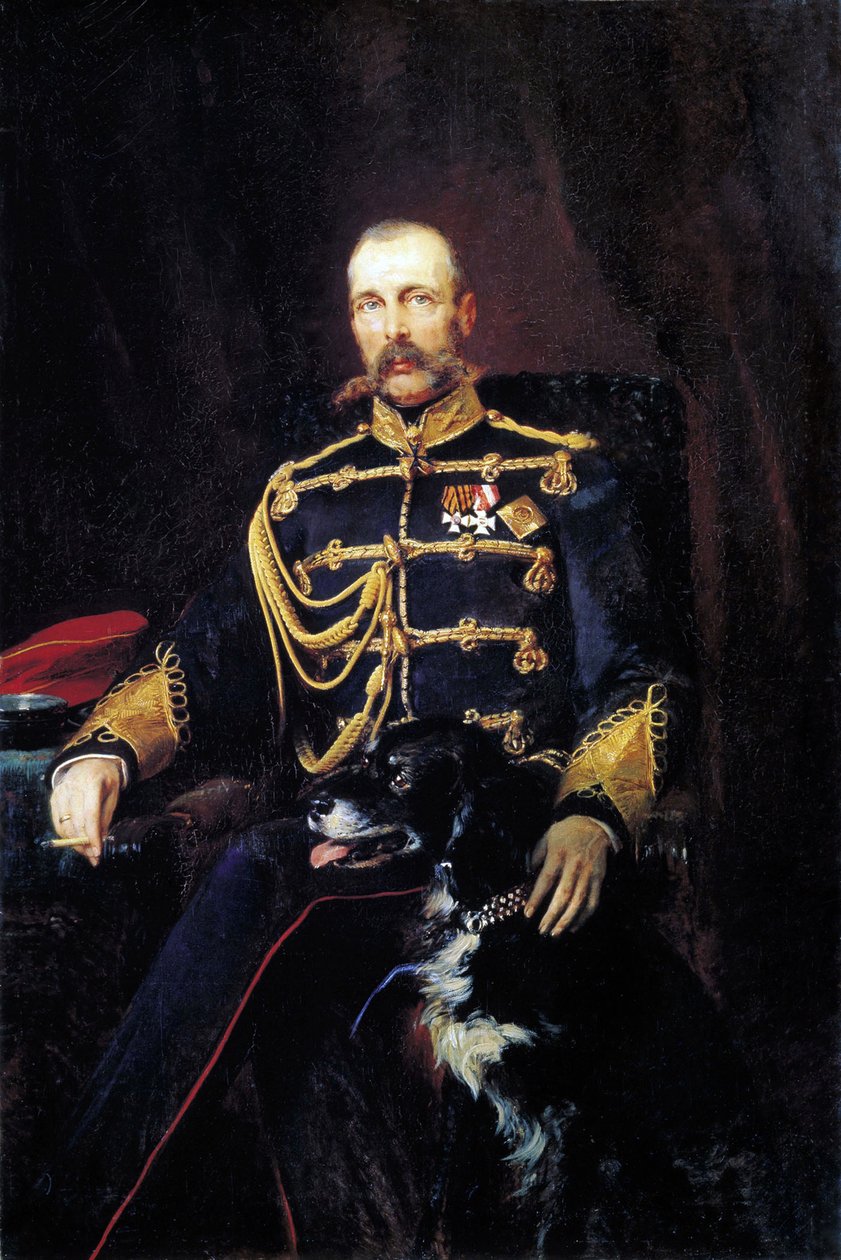 Alexandre II (1818-1881), Czar da Rússia de Konstantin Egorovich Makovsky