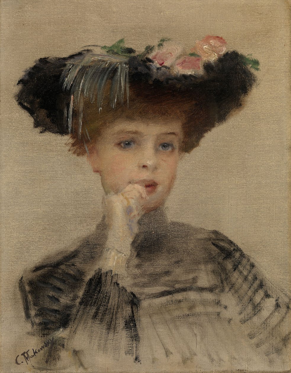 La Parisienne, 1902 de Konstantin Egorovich Makovsky