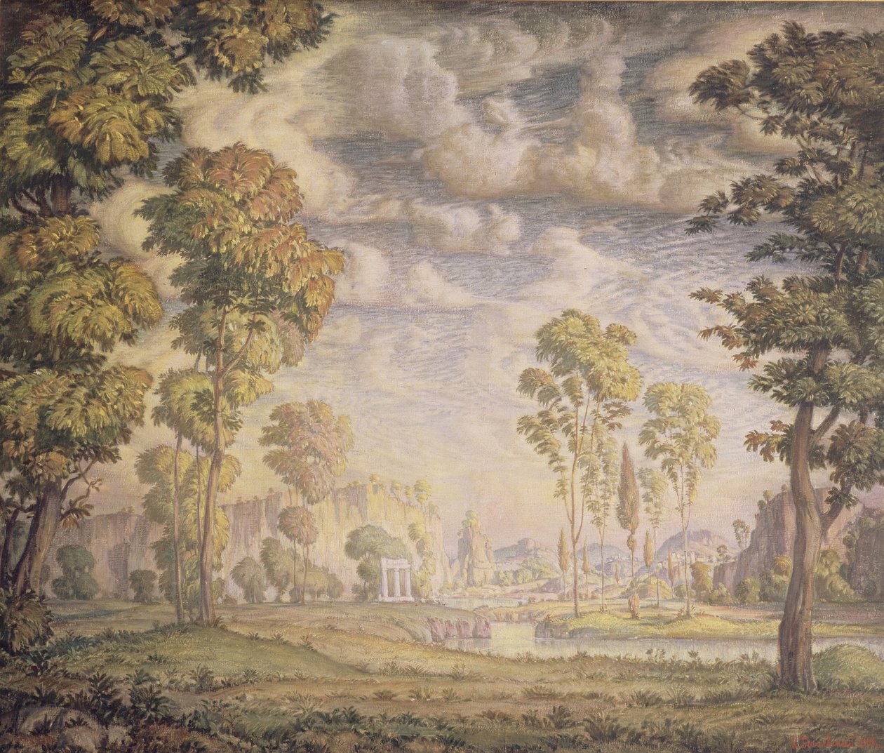 Manhã, 1910 de Konstantin Fyodorovich Bogayevsky