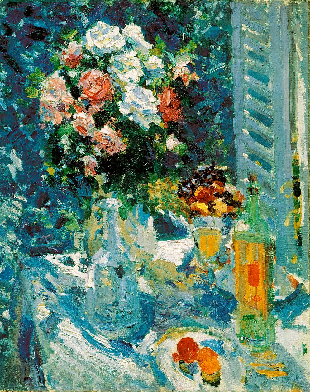 Flores e Frutos, 1911-1912. de Konstantin Alekseevich Korovin