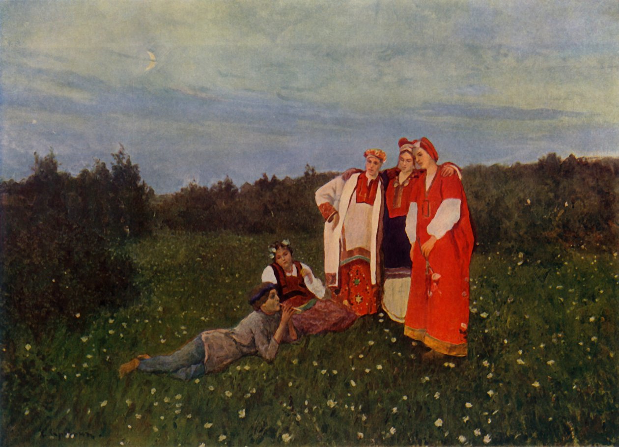 Spring Song, 1892, 1965. de Konstantin Alekseevich Korovin