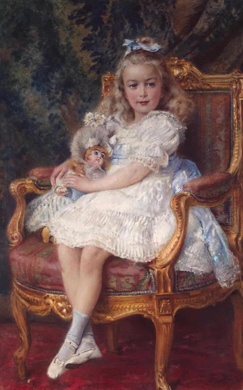 Retrato de Varvara Bibikova de Konstantin Makovsky