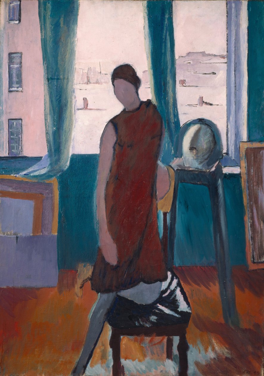 No estúdio, 1929 de Konstantin Nikolayevich Istomin