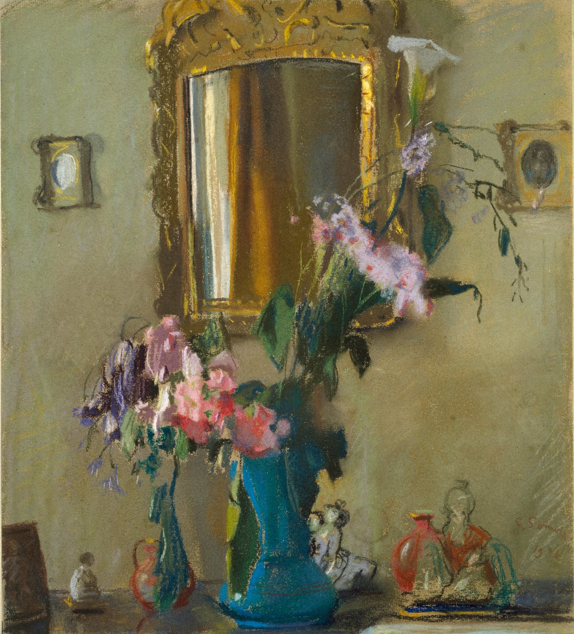Natureza Morta: Um Interior, 1931 de Konstantin Somov