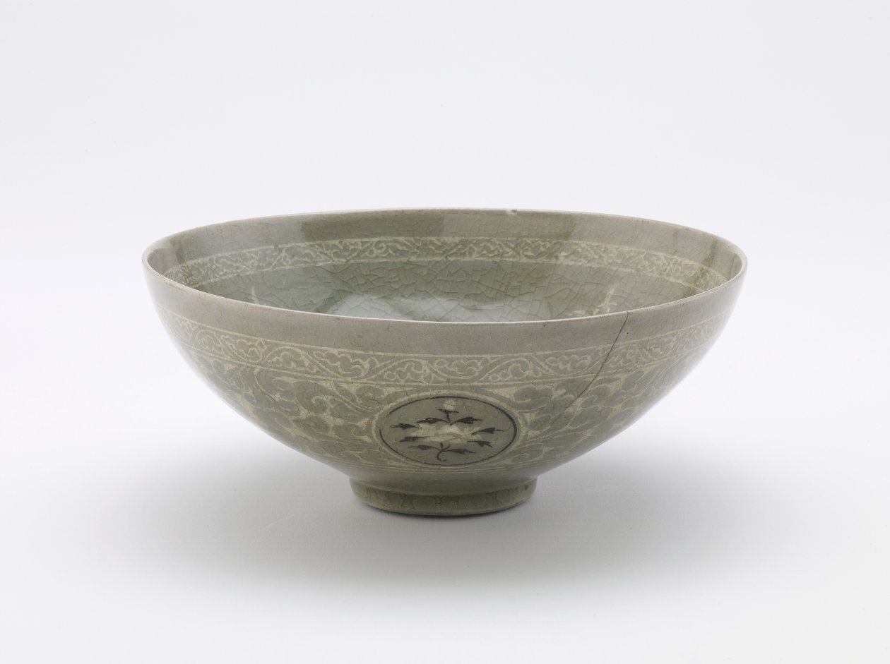 Taça, período Koryo, segunda metade do século XII (cerâmica) de Korean School
