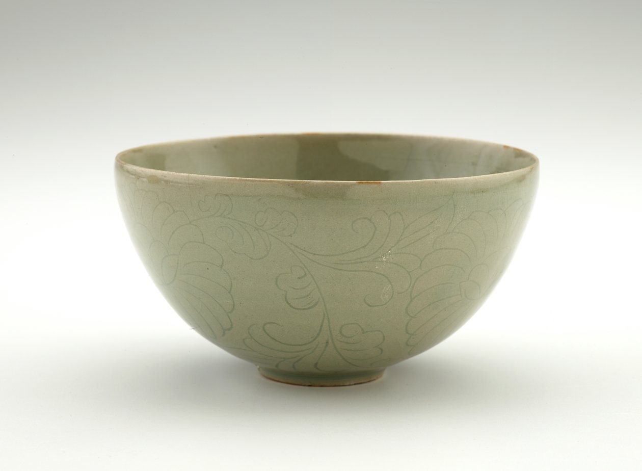 Tigela, início do século XII (grés com vidrado de celadon) de Korean School