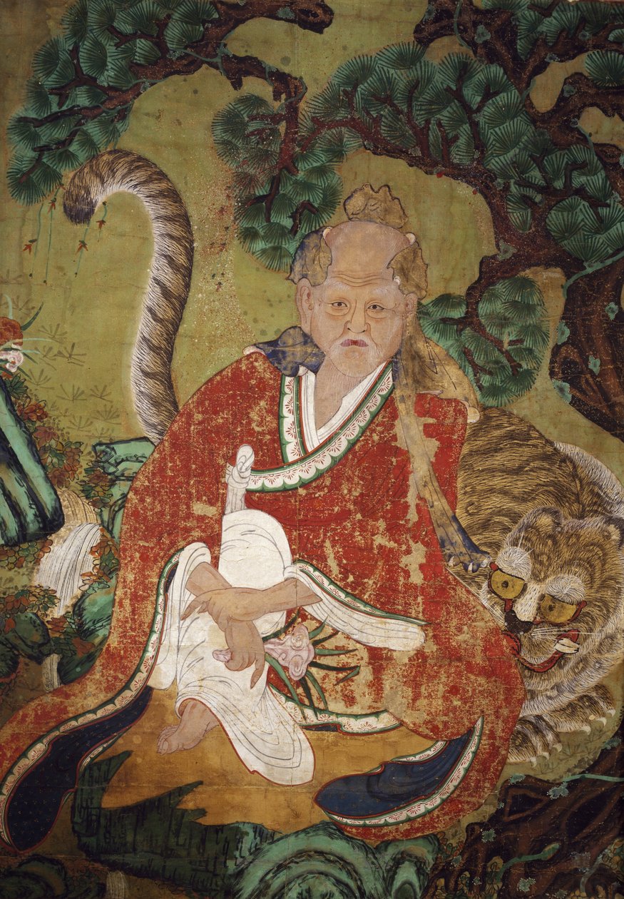 Sansin, o Espírito da Montanha de Korean School