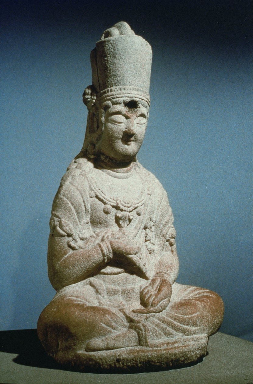 Bodissatva sentado de Hansong-sa, Coreia de Korean School