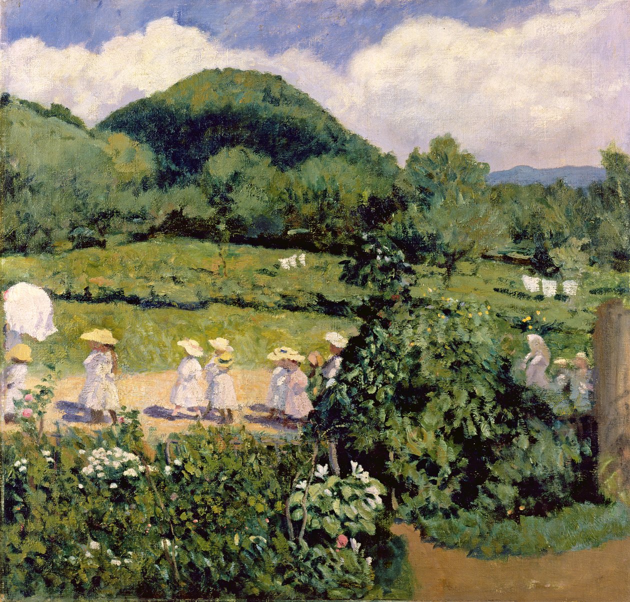 Piquenique em maio, dia de verão de 1906 de Károly Ferenczy