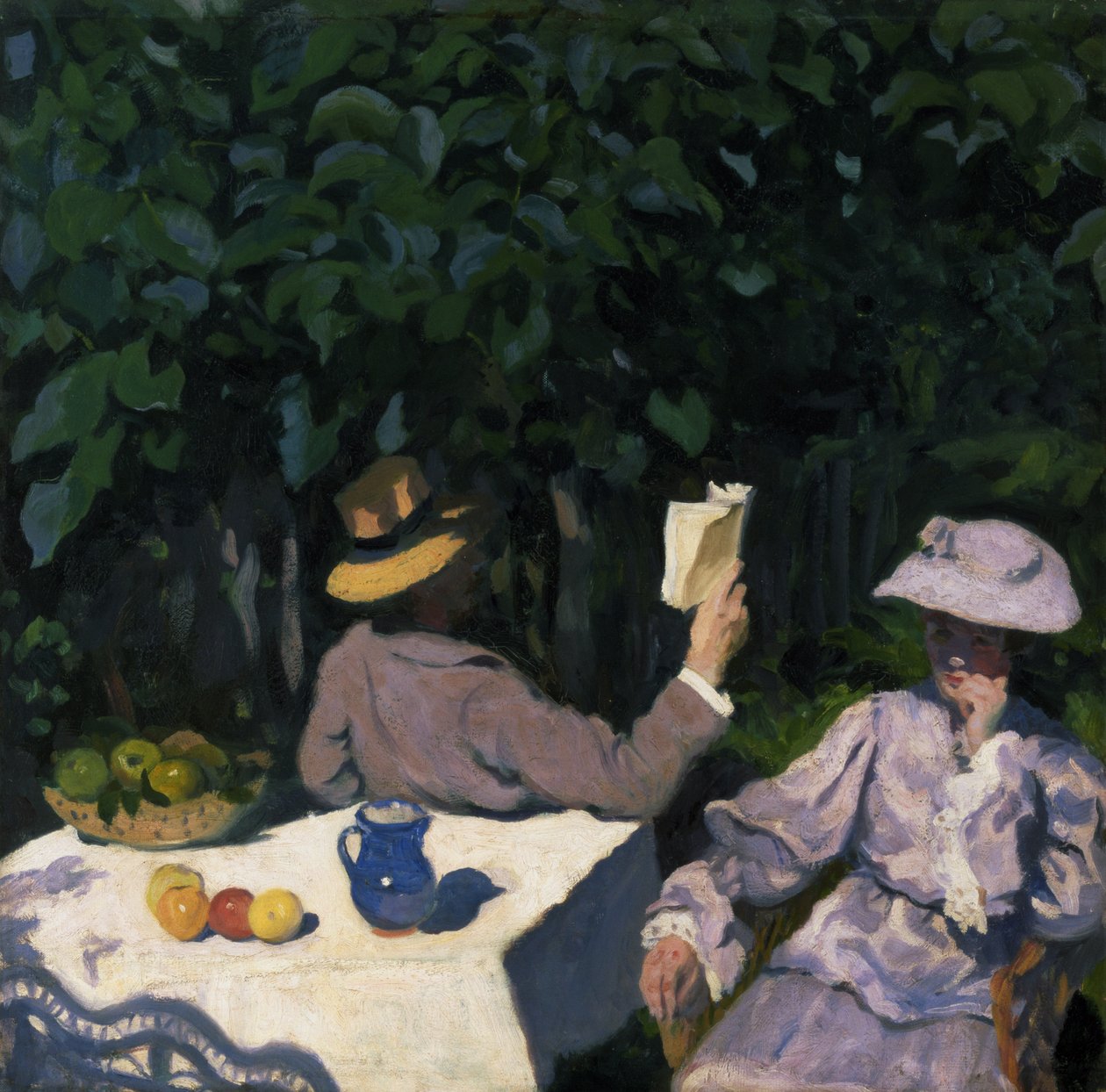 Manhã ensolarada, 1905 (óleo) de Károly Ferenczy