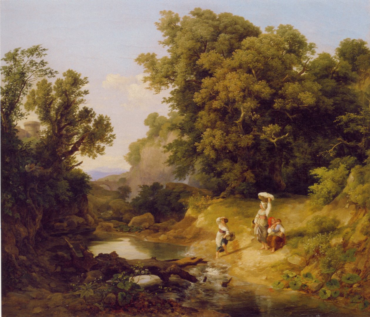 Paisagem ideal de Károly Markó