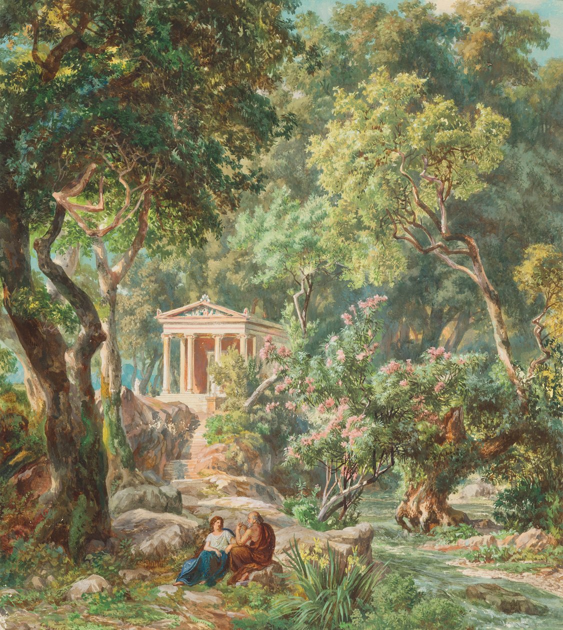 A Rainha da Floresta de Károly Markó d. Ä.