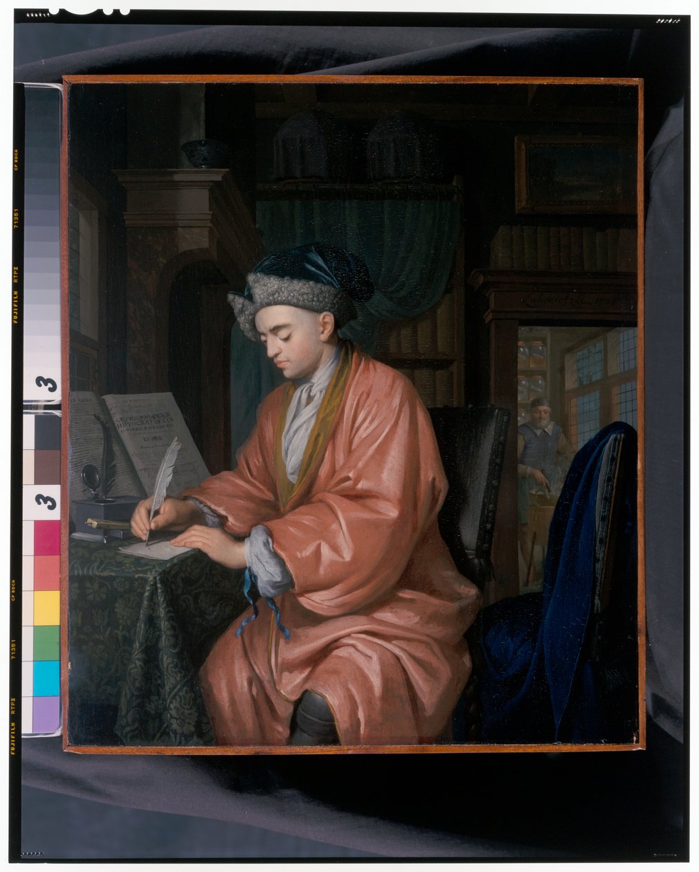 Um médico nos seus estudos de Krzyztof (1659 1729) Lubieniecki