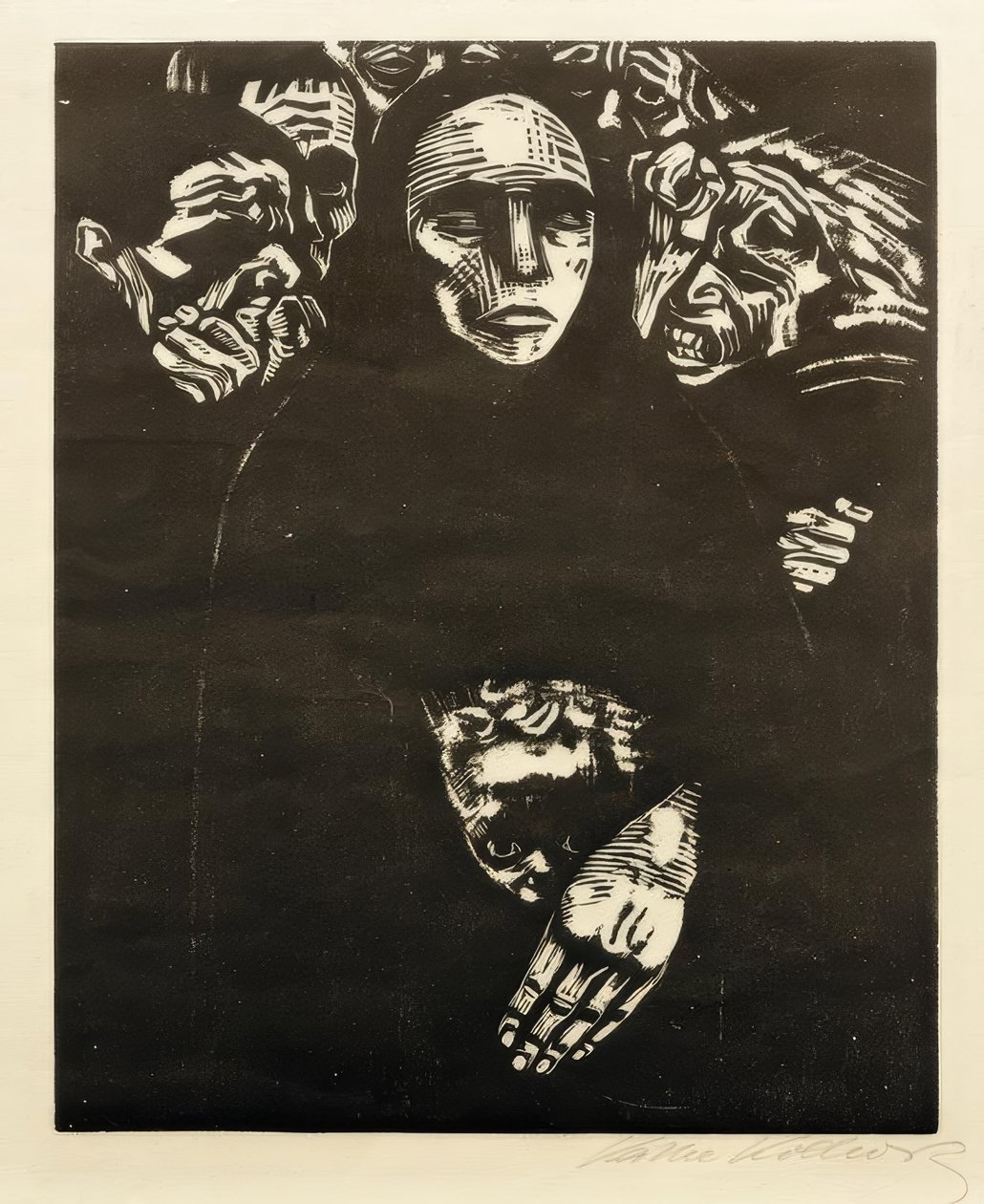 K.Kollwitz, O povo de Käthe Kollwitz