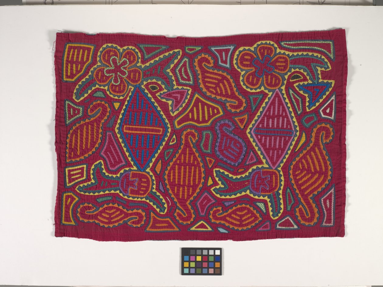 Painel de Camisa (Mola) (foto) de Kuna Indian Culture