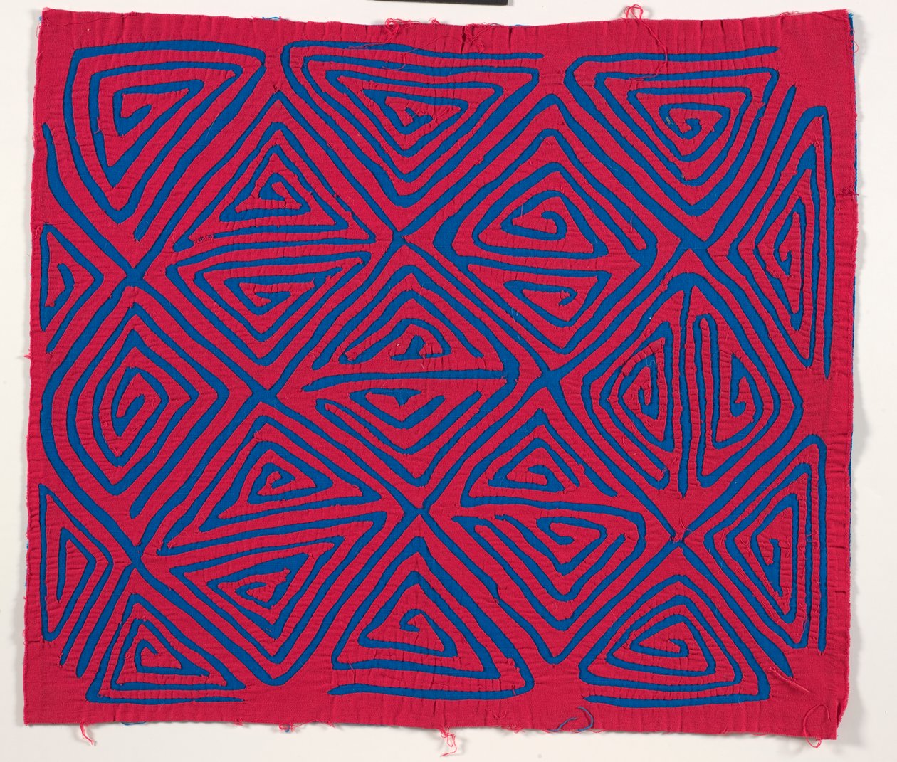 Painel de Camisa (mola), c.1950 (algodão aplicado) de Kuna Indian Culture