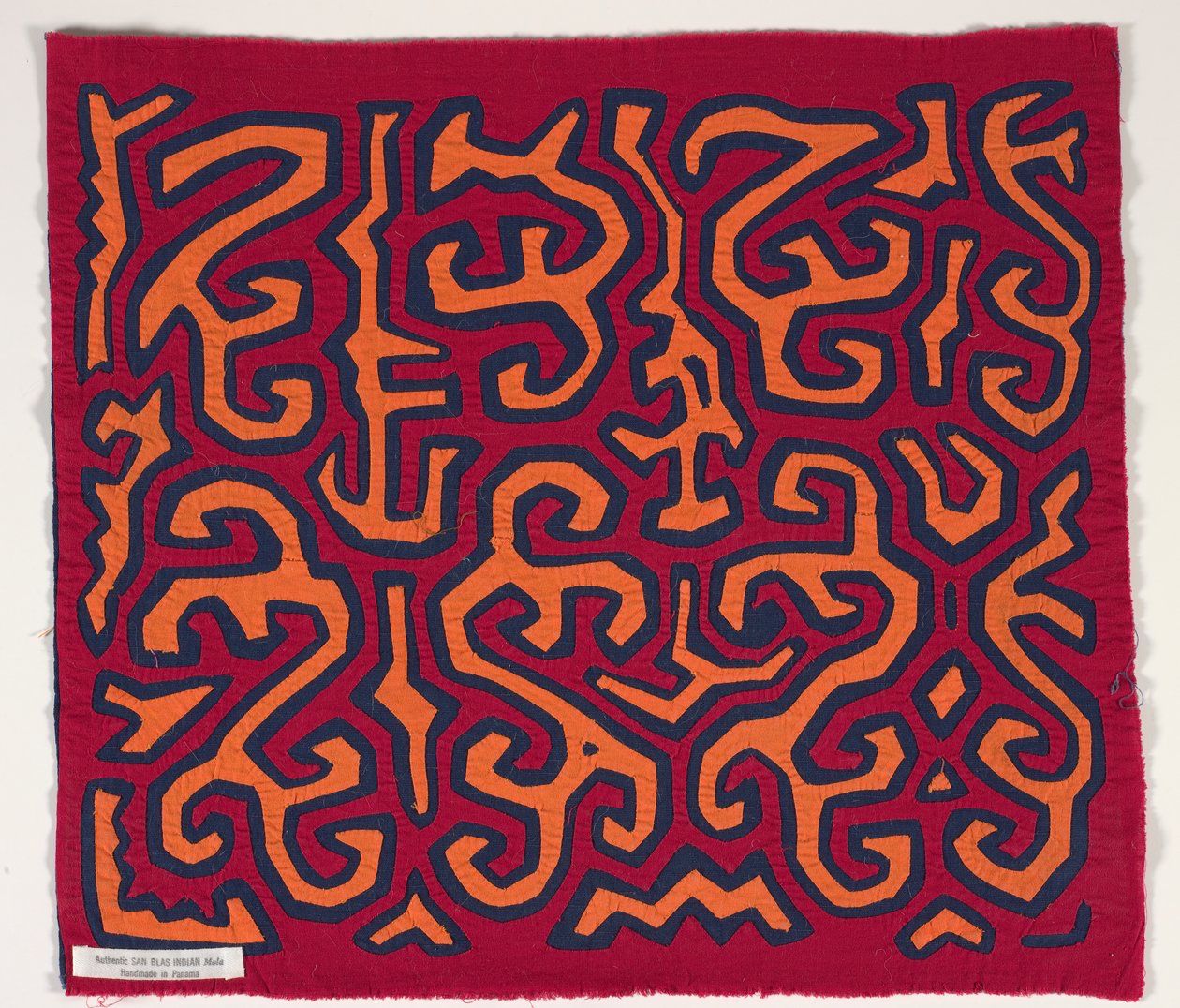 Painel da camisa (mola) (algodão aplicado) de Kuna Indian Culture