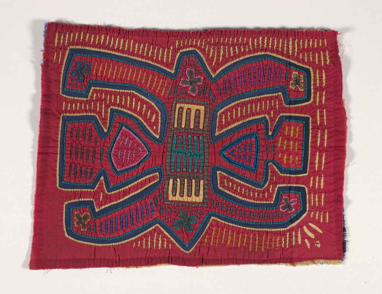 Painel da camisa (mola) (algodão aplicado) de Kuna Indian Culture