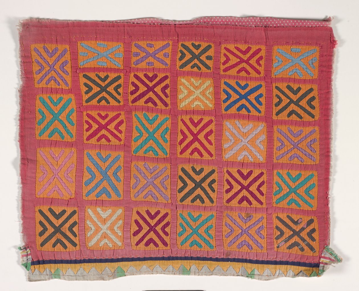Painel da camisa (mola) (algodão aplicado) de Kuna Indian Culture