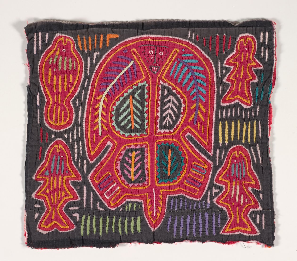Painel da camisa (mola) (algodão aplicado) de Kuna Indian Culture