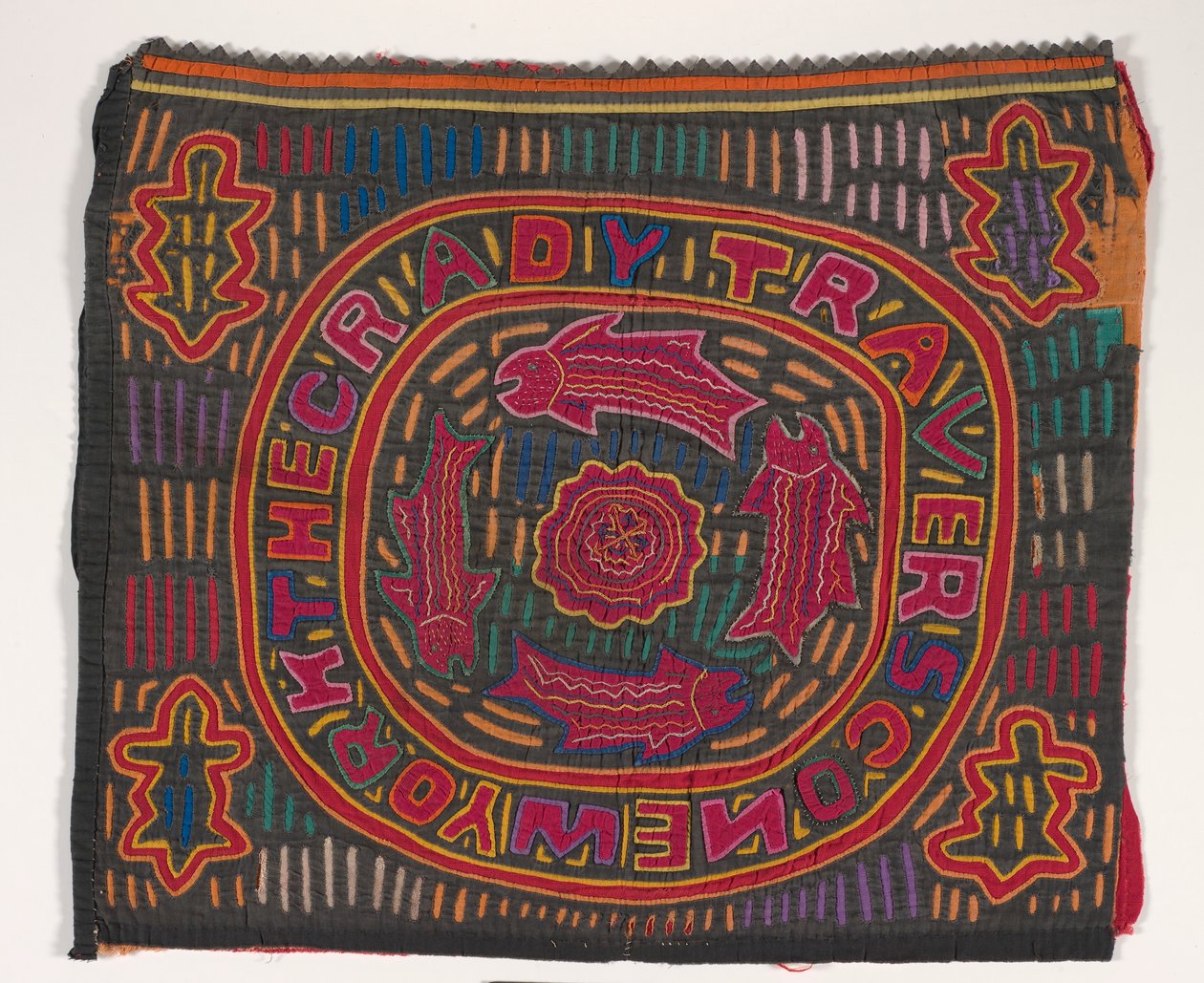 Painel da camisa (mola) (algodão aplicado) de Kuna Indian Culture