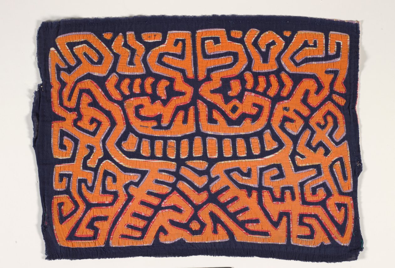 Painel da camisa (mola) (algodão aplicado) de Kuna Indian Culture