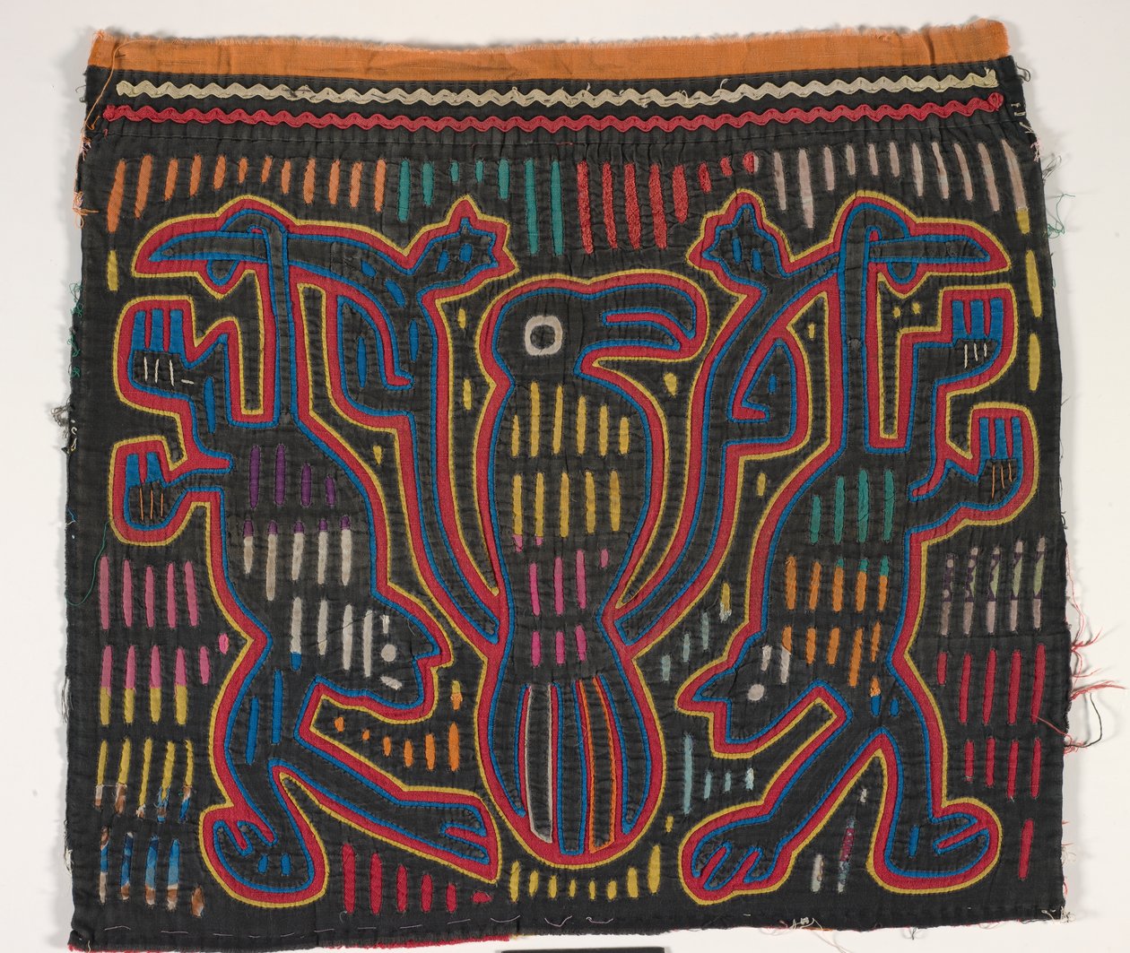 Painel da camisa (mola) (algodão aplicado) de Kuna Indian Culture